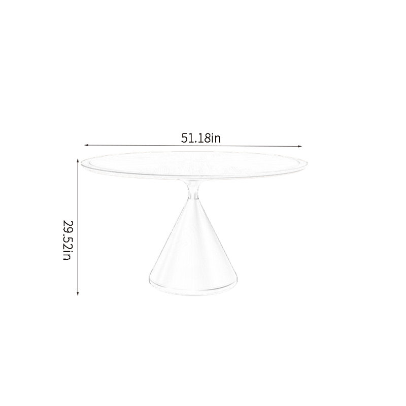 Mcclern, H 29,52 po x L 51,18 po x l 51,18 po