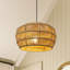 Paquet de 1 lustre en corde et chanvre en chanvre (ampoule non incluse)