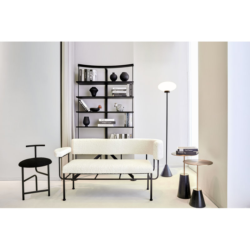 Table d'appoint Bund par Neri & Nu, Marbre noir, Petit