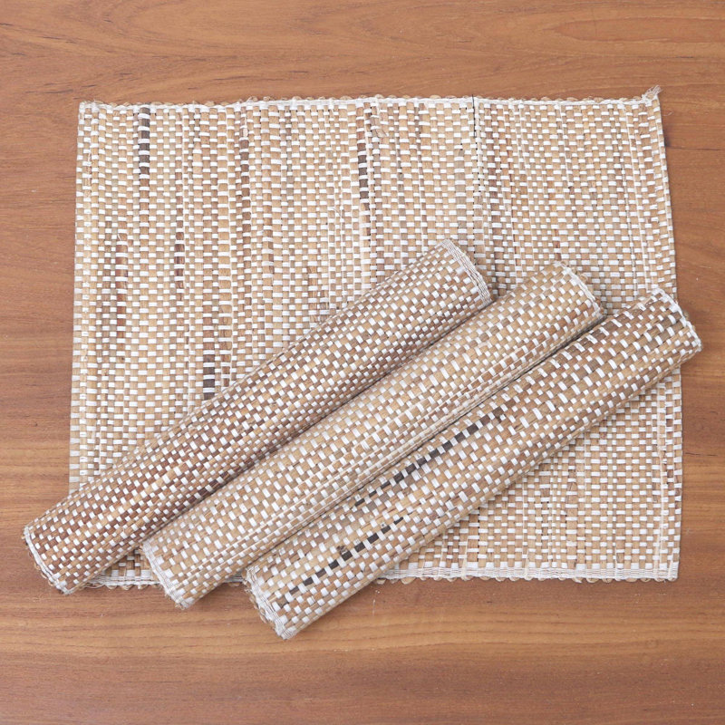 Ensemble de napperons en coton 4 pièces