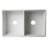 32.75'' L Double Bowl Fireclay Kitchen Sink-10170784