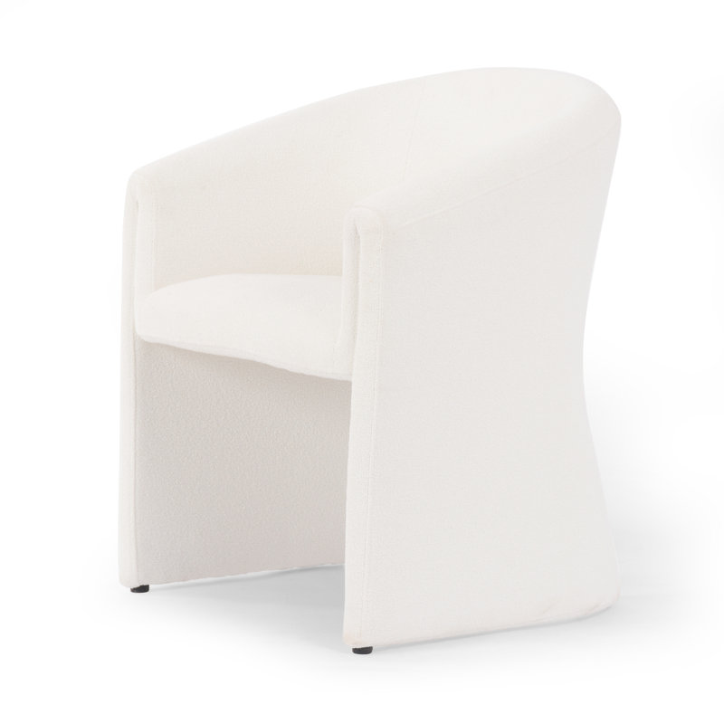 Elmore Upholstered Dining Chair, Thames Cream
