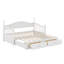 Lit de jour avec lit gigogne, lit de jour extensible avec deux tiroirs de rangement-731723186