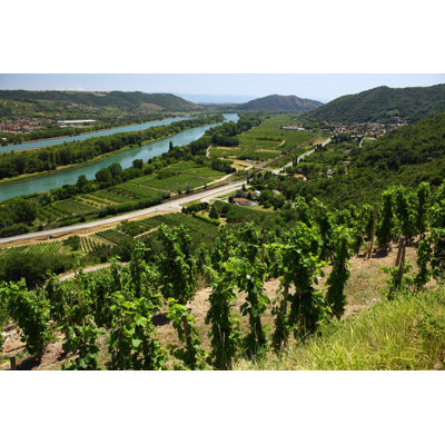 Rhone Valley France 1 Piece Wrapped Canvas Wall Art