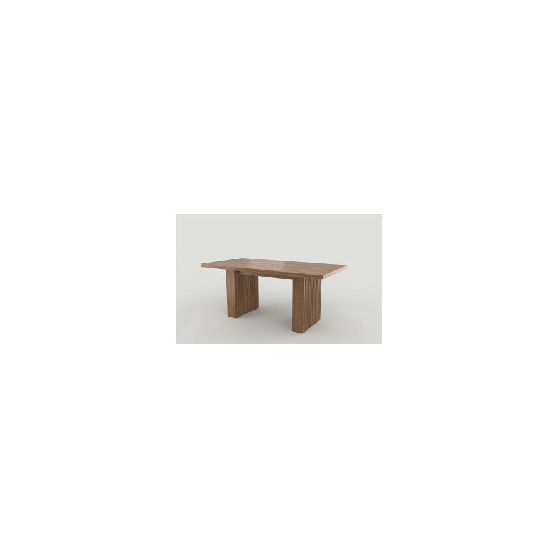 Grande table de salle à manger, Brun