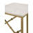 Hedda Marble Top C-Shape Sofa Side Table-2078881852
