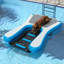 Échelle de rampe gonflable pour chien pour piscine, quai et bateau
