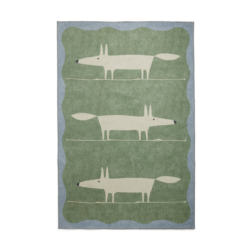 Scion Animal Print Digitally Printed 120cm X 170cm Area Rug