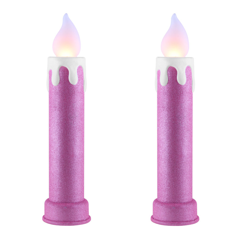 Bougies d'extérieur 24 po, Rose