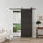 Black Barn Door Design - 4 Lite DIY Assemble Solid Wood Prefinished with Installation Hardware Kit-98231394