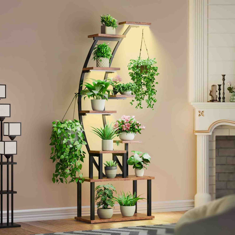 Iron Plant Stand 9 Tier