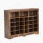 24 Shoe Cubby Console, Modern Shoe Cabinet With Curved Base, Versatile Sideboard With High-Quality For Hallway, Bedroom, Living Room-1321902858