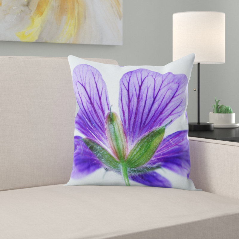 Housse et insert de coussin carré Cranesbill