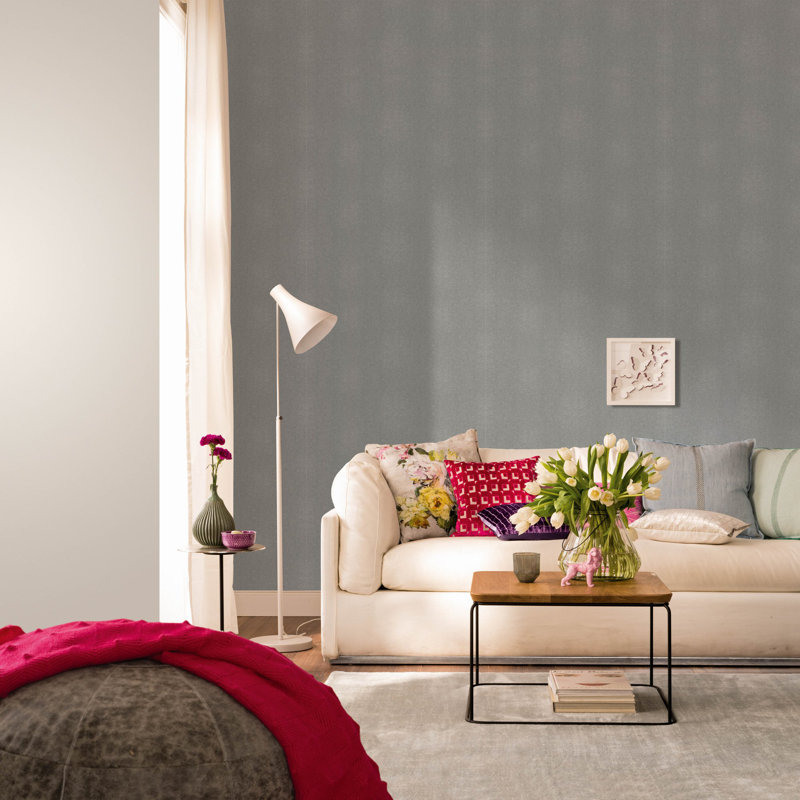 Air Collection Stingray Design Sheen Textured Wallpaper Roll
