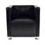 Fauteuil cubique en similicuir-188701282