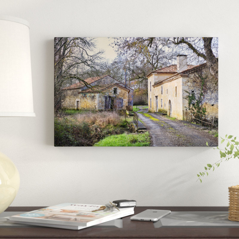 «Pastoral Countryside», photographie sur toile, H 12 po x l 18 po