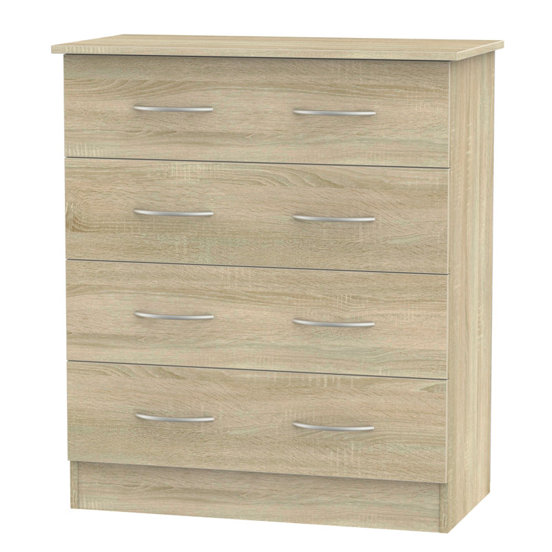 Crete 76.5cm W 4 - Drawer Chest of Drawers, Bardolino