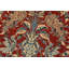 Tapis traditionnel noué à la main rouge en laine / soie rouge 2 pi 8 po x 2 pi Nain
