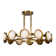 Alonso 12 - Light LED Wagon Wheel Chandelier