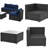 Wrightner 6-piece Faux Wicker Conversation Set-1219662074