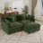 Living Room Set, L Shape Sofa, Chenille Sofa, For Living Room-1715148164-1715148170