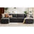 Tienna 6 - Piece Upholstered U-Shaped Modular Sectional Couch with Under Seat Storage-95972947