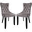 Chaises de salle à manger, chaise de salle à manger rembourrée haut de gamme avec anneau clouté-511006614-531111140-524711212