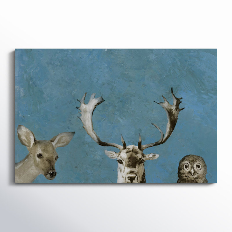 Art sur toile Bucoli «Forest Trio», H 24 po x l 36 po x P 1,5 po