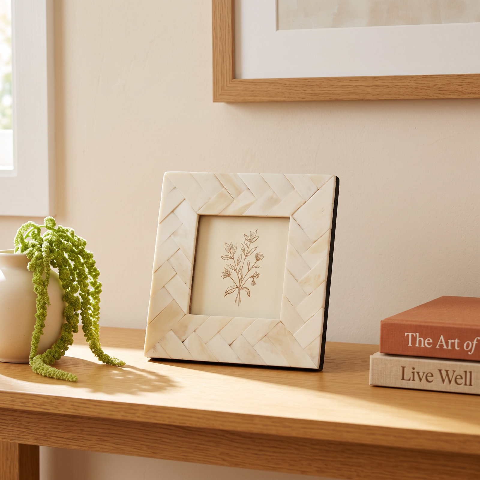 Vic Bone 4" x 4" Picture Frame