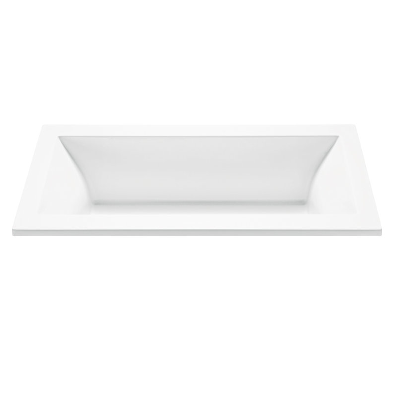 Baignoire à air 71,625 po MTI Solutions 8, Blanc