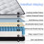  Matelas hybride à ressorts ensachés en mousse viscoélastique imprégnée de gel 10 po Cool Cool-1587172185
