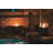 Planika Square Table Gas Fire Pit with Attachable Table, 10 kW,