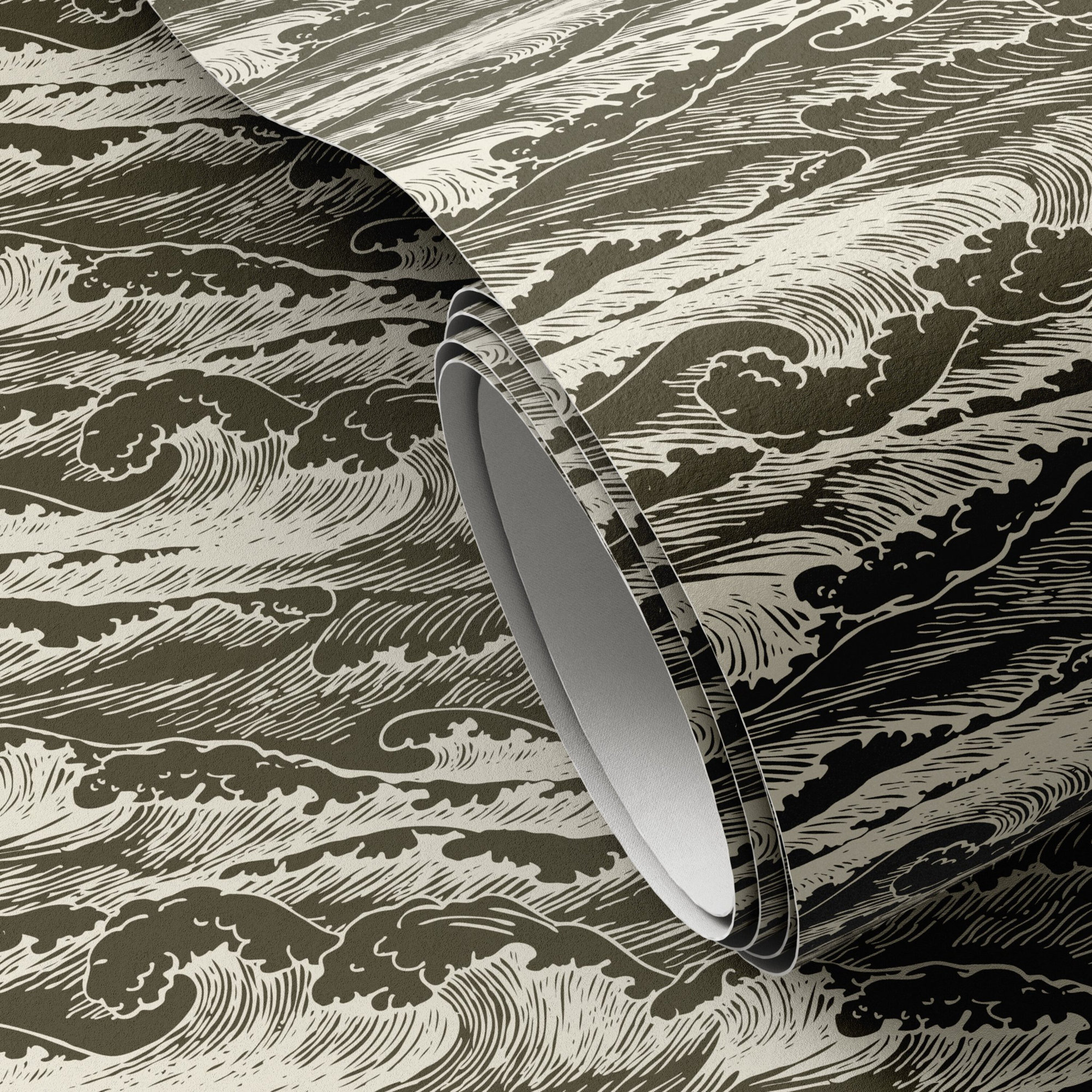 Fielder Wavebreak Wallpaper by Getty Images, Olive I