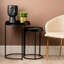 Bellarose 65cm Round Nesting Table for Living Room, Modern Design Top End Table-313419258