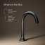 Occasion Sink with Cane Design Single Hole Bathroom Faucet with Drain Assembly-420737938