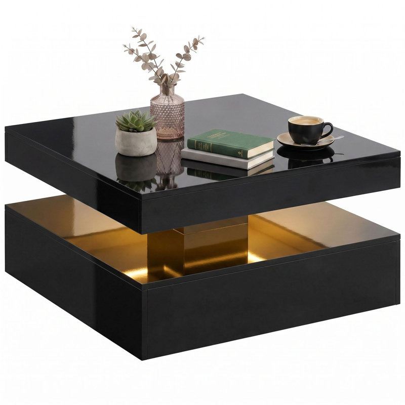 Coffee Table, Black, Black, Black
