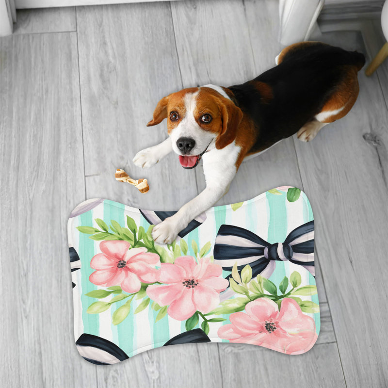 Tapis d'alimentation en os à rayures - 1 pièce