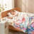 43"Wx60"L Reversible Soft Animal Pattern Throw Blanket With Printed Plush For Kids Or Pet-108980089