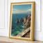 Cliff and Sea Coastal - Wrapped Canvas-327080907-327080910