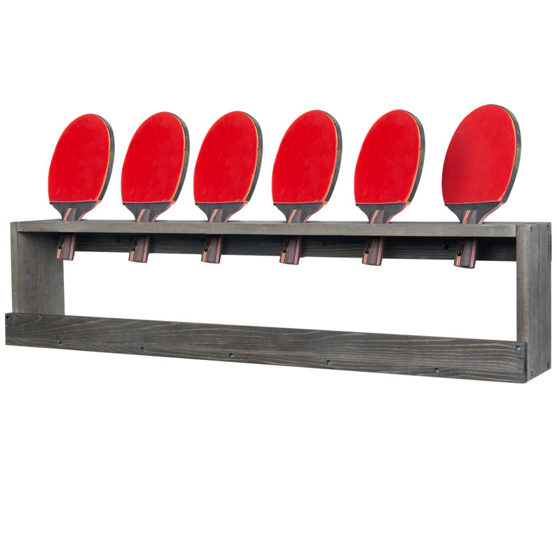 Wood Table Tennis Paddle Case, Grey
