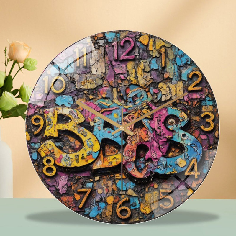 Horloge murale 12 po