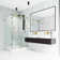 Winslow 48" W x 36" D x 80" H Sliding Frameless Shower Enclosure with 3/8  Clear Glass&Base