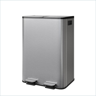 Stainless Steel Step On Kitchen Rubbish Bin