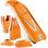 Borner V-5 Power Line Mandoline, Professional Set, Orange