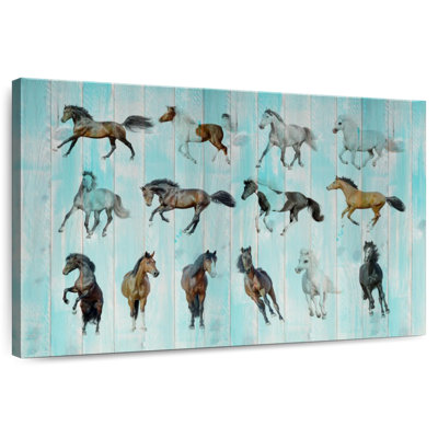 Chevaux en bois