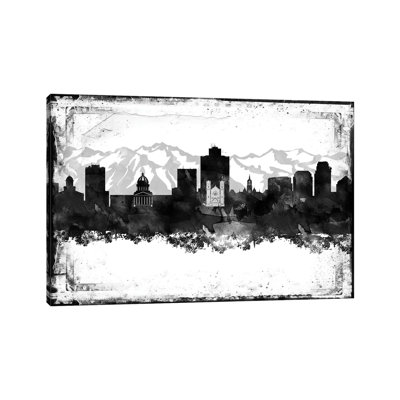 " Boston Framed Skylines " Graphic Art