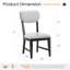 Chaise rembourrée en bois massif-1972986801