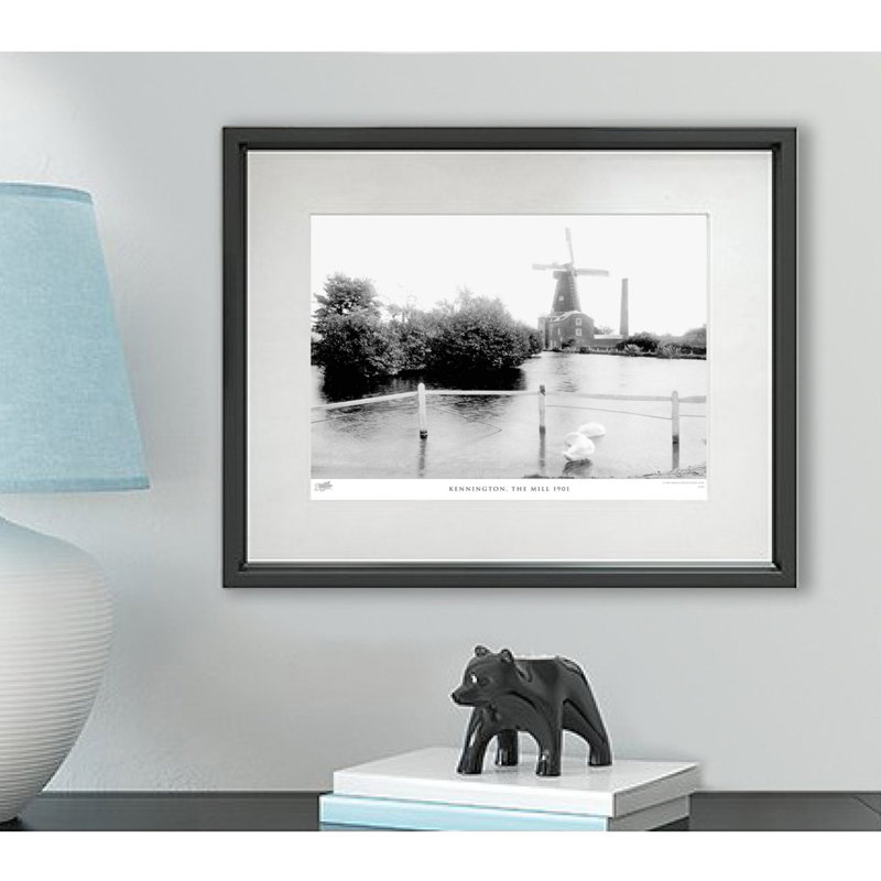 Kennington, The Mill 1901 by Francis Frith - Single Picture Frame Print, 28cm H x 36cm W x 2.3cm D