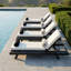 Chaise longue de patio réglable Aryan-266197627