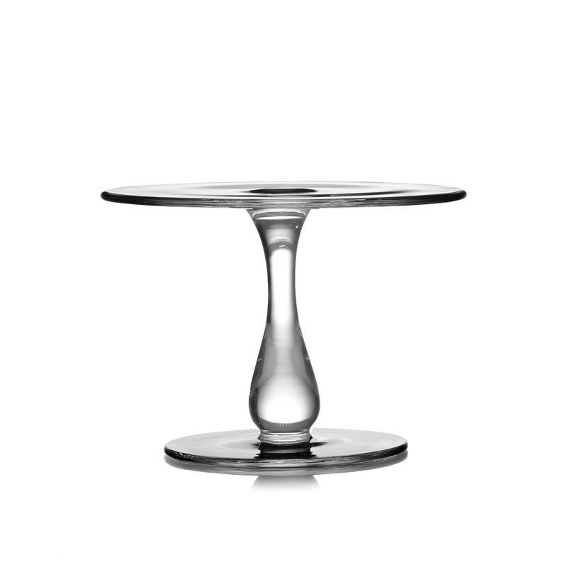 Holiday Glass Cake Stand